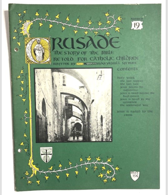 1955 Crusade Bible Stories for Catholic Children Lot of 7 Booklets Mary