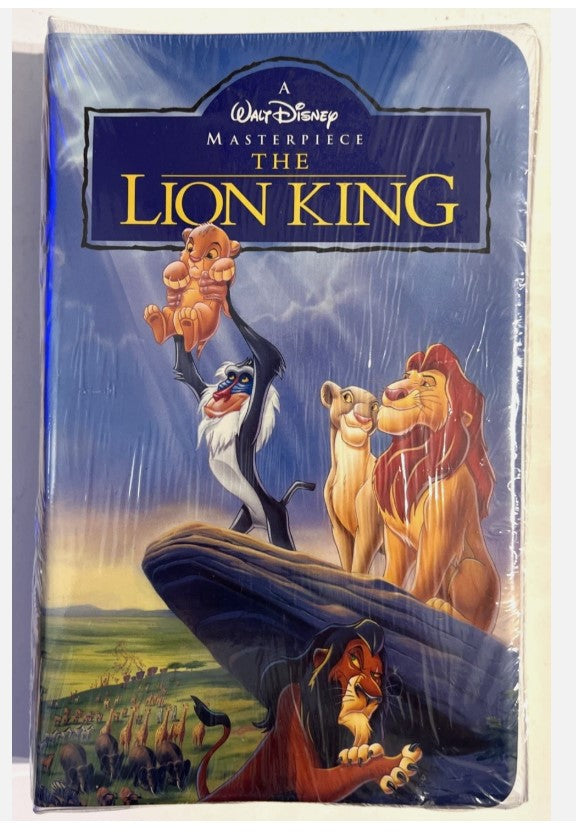 Disney’s The Lion King VHS — Masterpiece Collection (Factory Sealed, 1995, Vintage Classic)