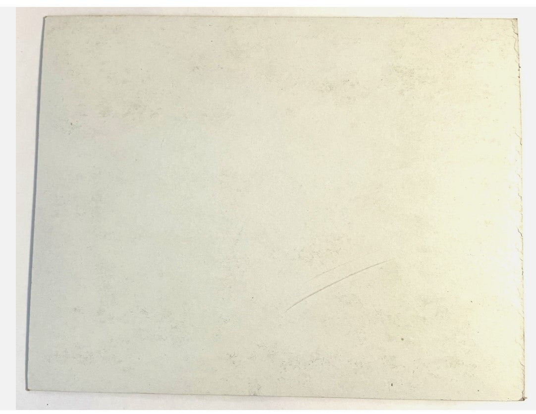 Vintage Seascape Painting 14x11" – Boats at Dock & Sailboats Signed Artwork