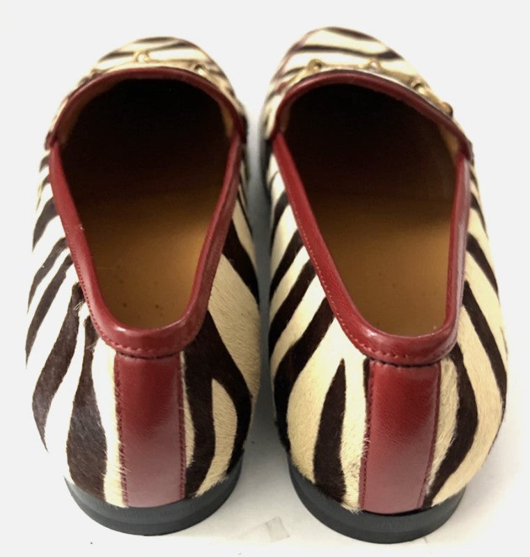 Gucci Zebra Pony Hair Horsebit Loafers 578217 1CZ30 – With Box – Men’s EU 38.5 / US 5.5