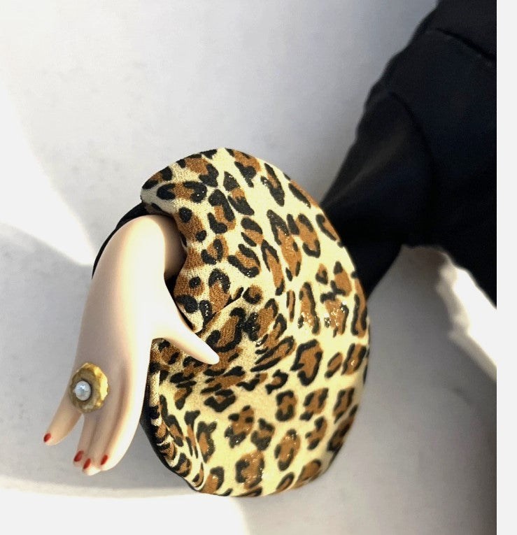 House of Erté “Panther” Sculpture — Franklin Mint Exclusive 19" Art Deco Doll w/ Flyer (Limited Edition)