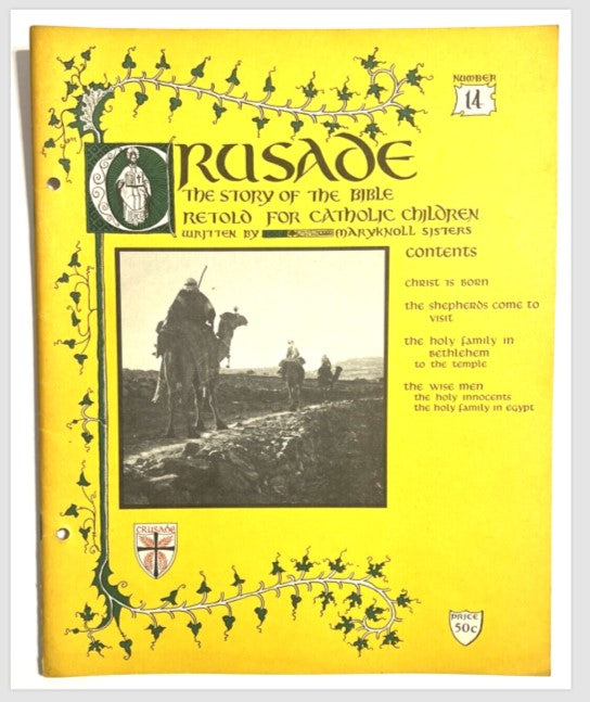 1955 Crusade Bible Stories for Catholic Children Lot of 7 Booklets Mary