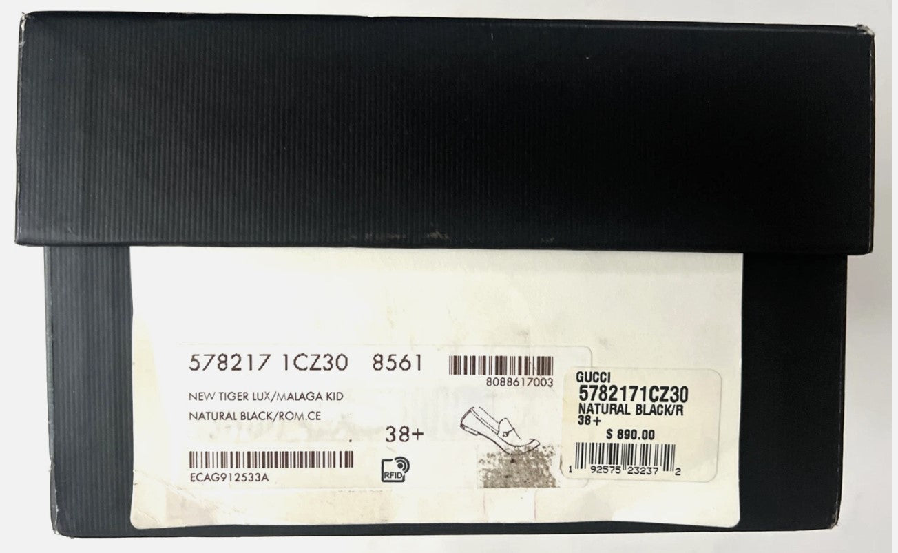 Gucci Zebra Pony Hair Horsebit Loafers 578217 1CZ30 – With Box – Men’s EU 38.5 / US 5.5